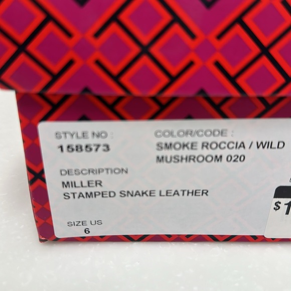 Tory Burch Miller Sandal in Smoke Roccia / Wild Mushroom - Picture 5 of 5